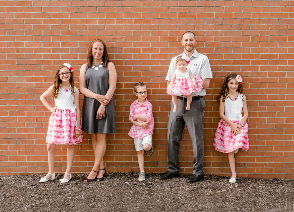 family spring photo session, central ohio, delaware, OWU