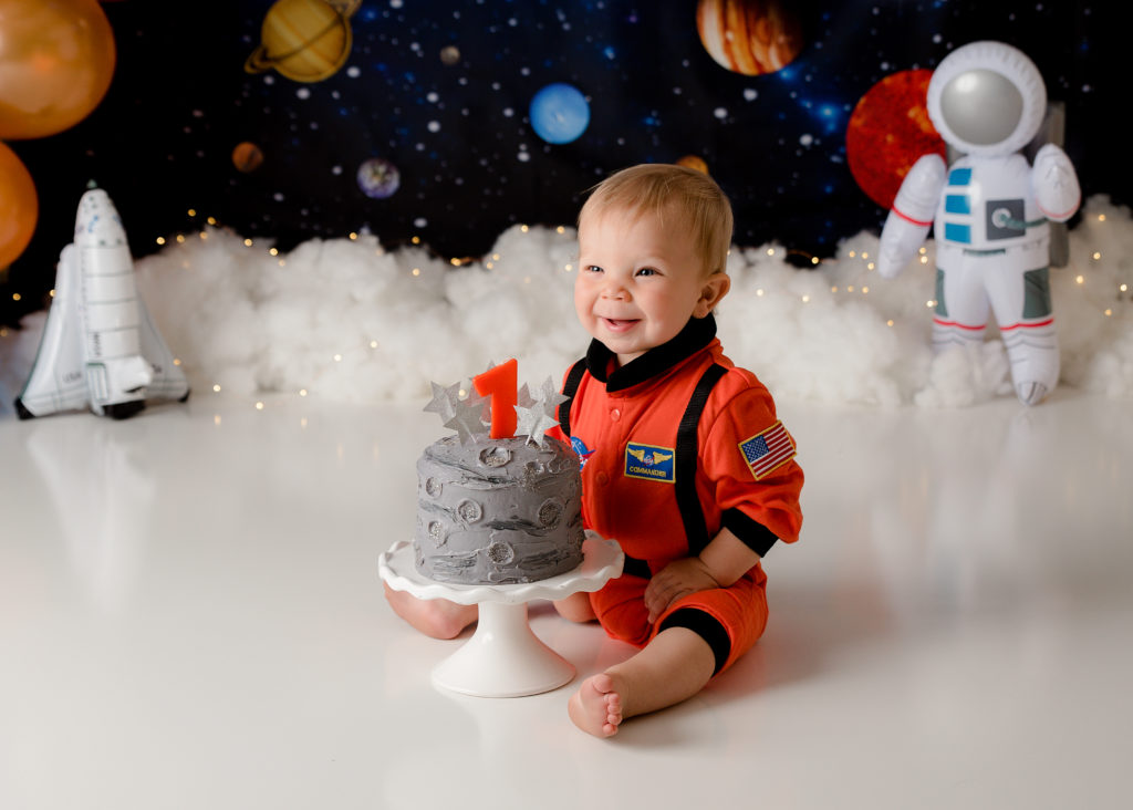 Space Smash Cake