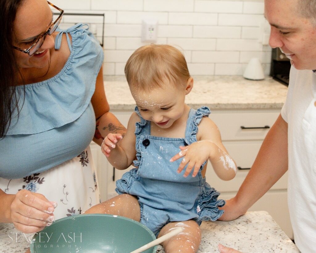 Columbus family activities - cooking together